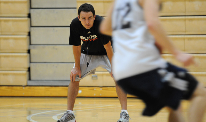 Brett Ballard hosts campus-wide basketball tryout