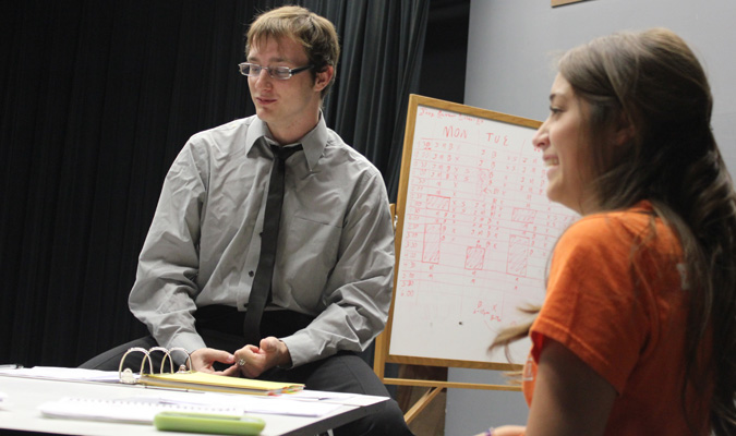 Directing class prepares one-act plays