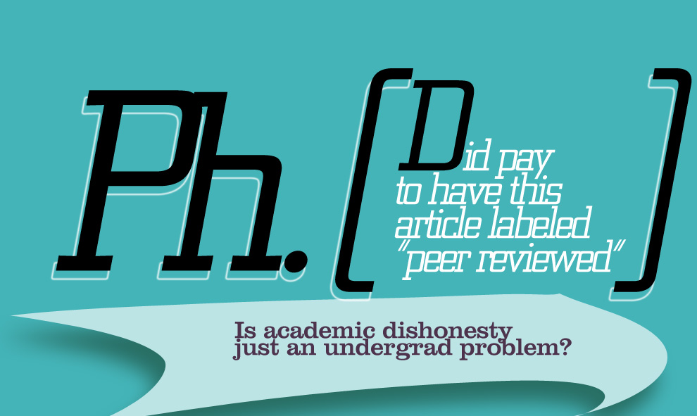 Academic dishonesty: Its not just for students