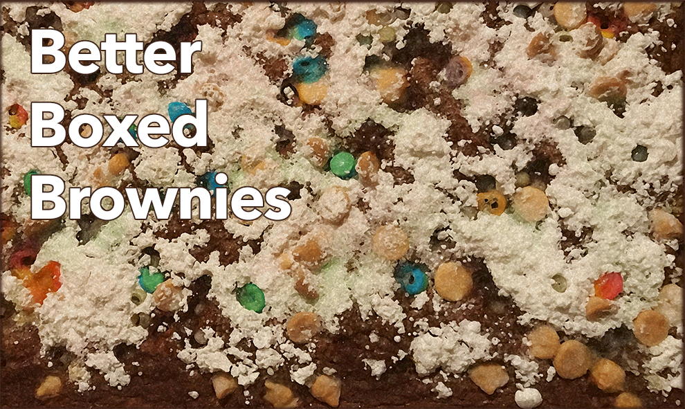 College Kitchen: Better Boxed Brownies