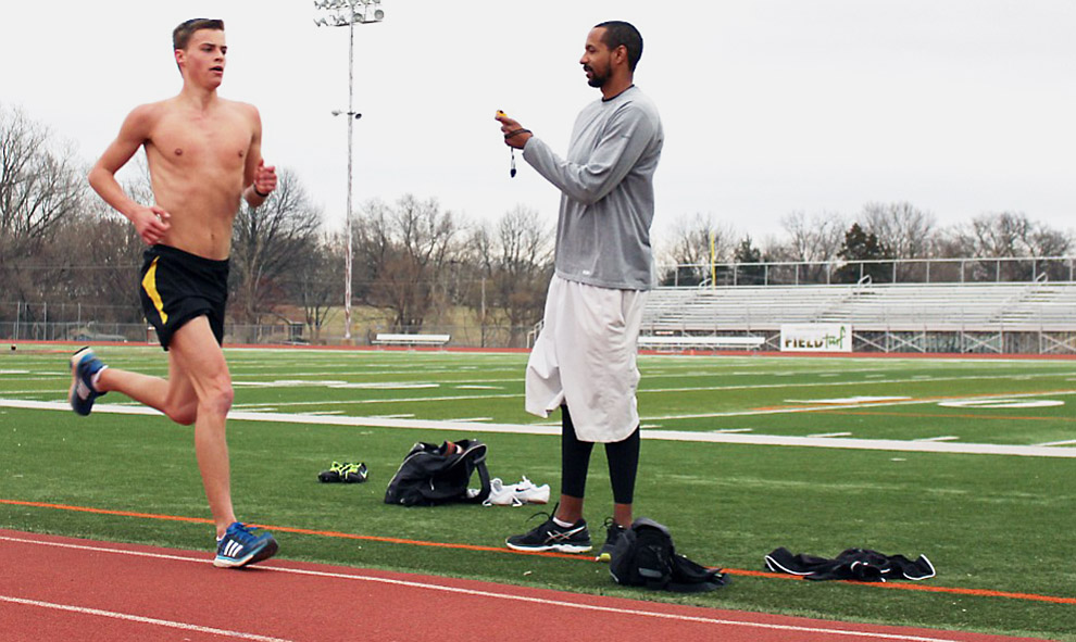 Track coach finds career at his alma mater