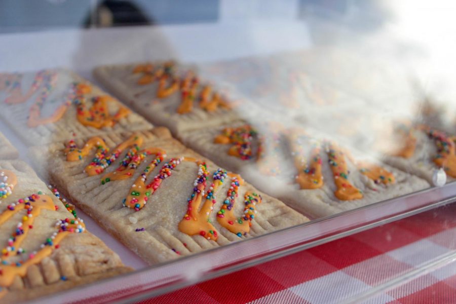 One of the many flavors of homemade pop-tarts.