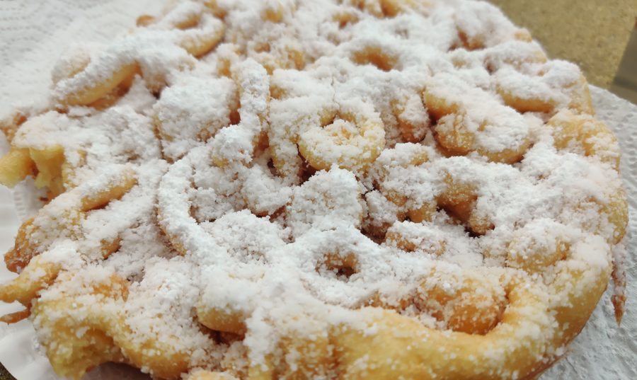 Many Maple Leaf vendors sell items such as funnel cakes, fried oreos and jumbo corn dogs.