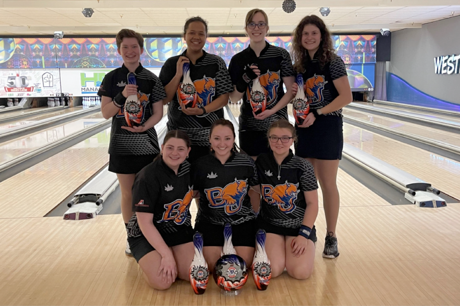 The Baker Women’s Bowling Team places first at the Hoosier Classic tournament Feb. 19-20. The team prepares for the NAIA National Championship March 24-26. “We are prepping to win,” Head Women’s Bowling Coach Cheryl Keslar exclaimed. “My life goal, at the moment, is to be the first sport at Baker to win the NAIA championship, barring wrestling and dance don’t do it before us.”