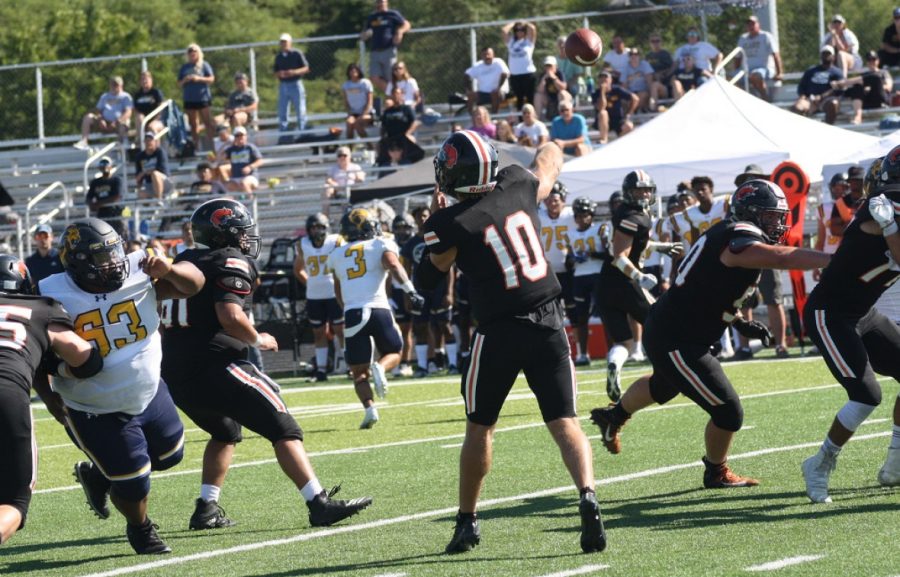 Football loses homecoming game to Clarke University
